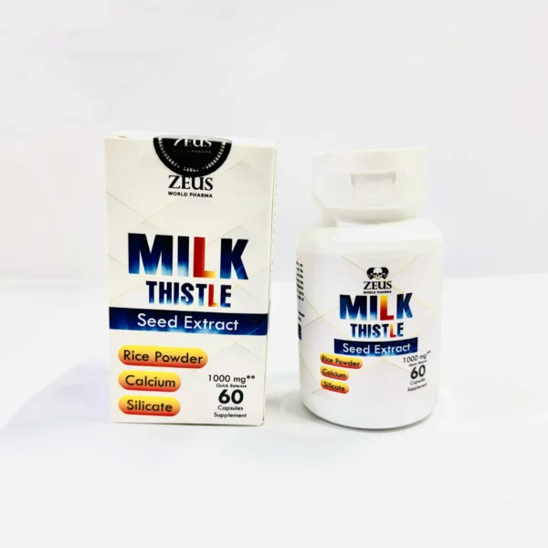 Zeusworldpharma Milk Thistle Seed Extract – Liver Support & Detoxification
